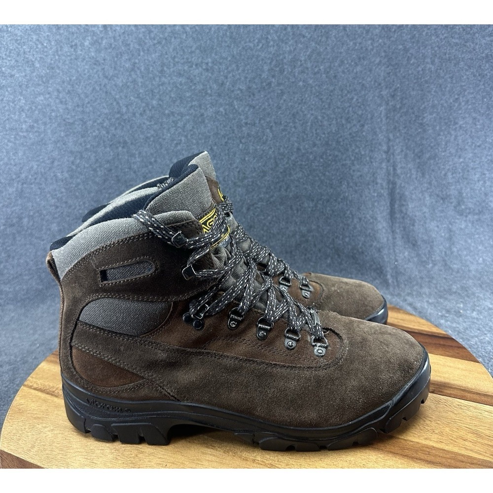 Men's Asolo Quartz GTX Size 11 Gore Tex Vibram Brown Suede Leather